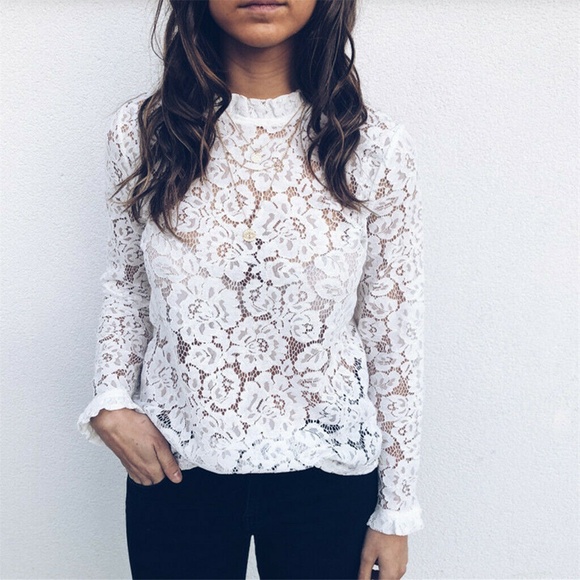 Lace Top - Picture 1 of 3